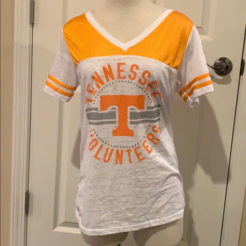 V Neck Tennessee Volunteers Top